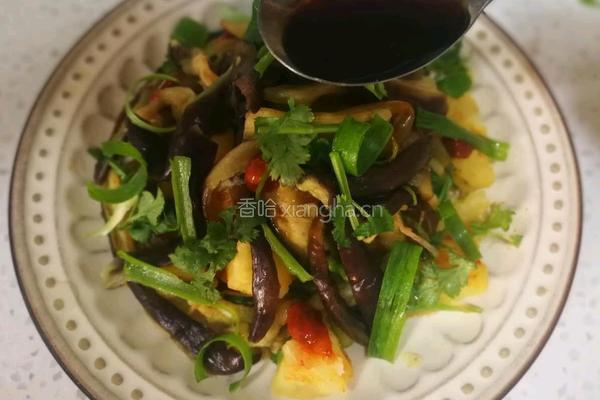 茄子拌土豆的做法图解6
