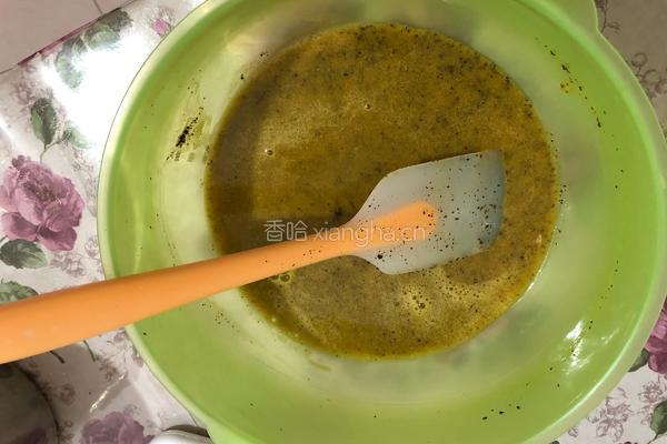 红茶可可戚风的做法图解4