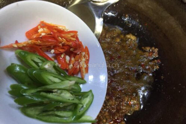 蚂蚁焗香辣花菜的做法图解15