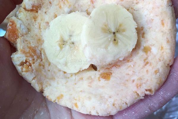 红薯香蕉饼的做法图解3