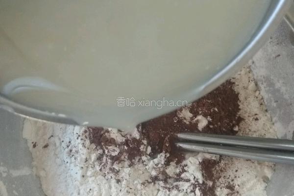 可可双色馒头的做法图解7
