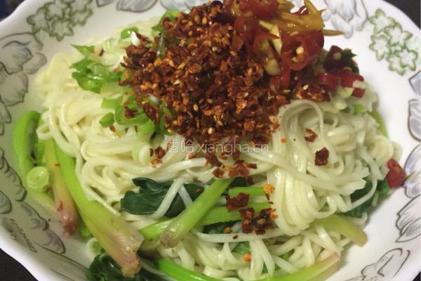 快手油泼面的做法图解4