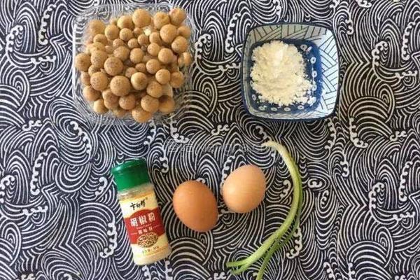 杏鲍菇炒蛋的做法图解1