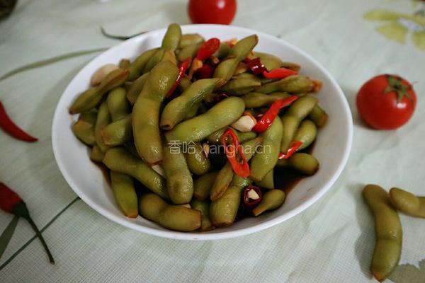 酸辣毛豆的做法图解3