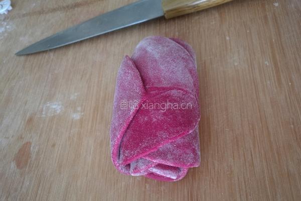红玫瑰（花馍）的做法图解5