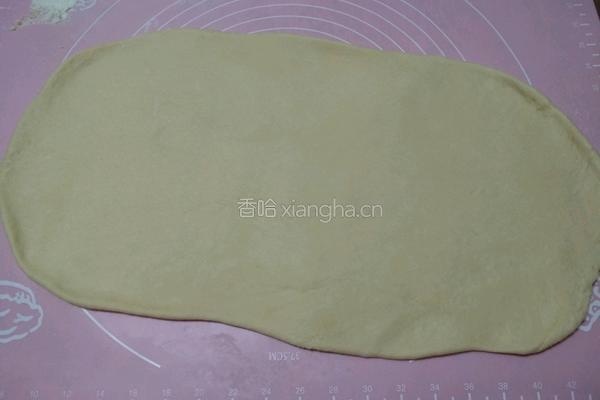 豆沙千层土司面包的做法图解2