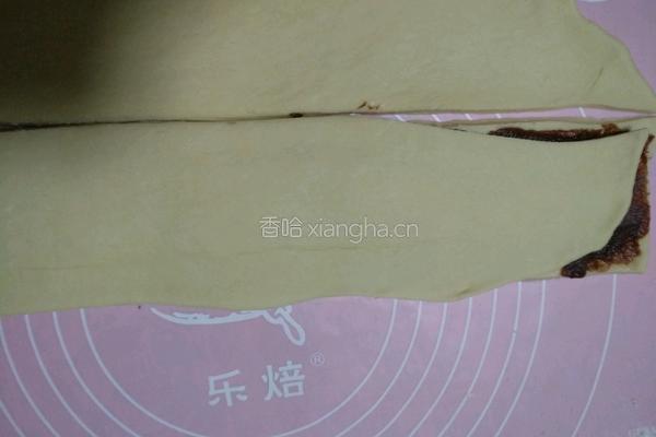 豆沙千层土司面包的做法图解5