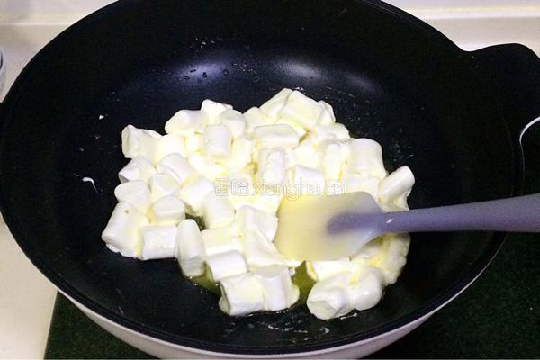 抹茶雪花酥的做法图解7