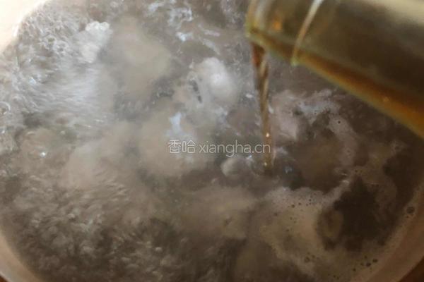 豌豆骨汤姜康面的做法图解6