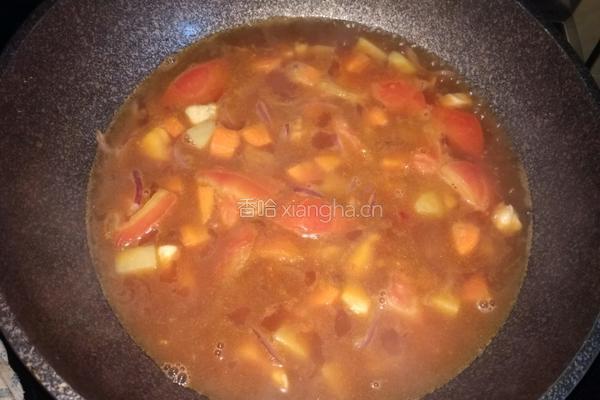 番茄鸡肉焗饭的做法图解6