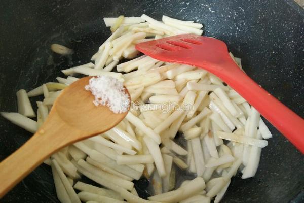 醋溜山药的做法图解7