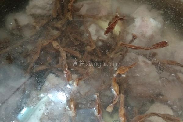 干豆角胡萝卜炖排骨的做法图解5