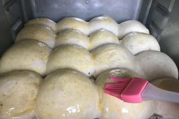 杨梅酱肉松包的做法图解16