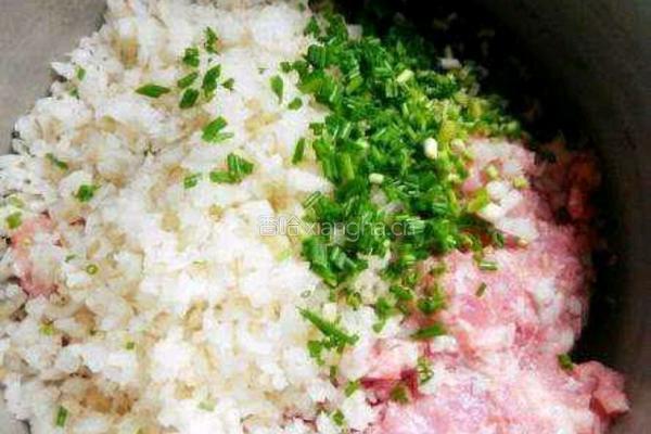 萝卜肉卷的做法图解2