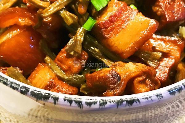 干豆角红烧肉的做法图解10
