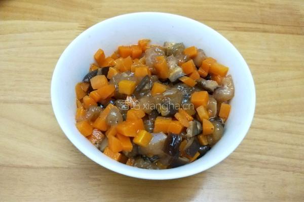 香菇鸡肉南瓜盅的做法图解8