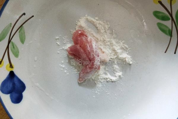 木耳小白菜肉的做法图解4