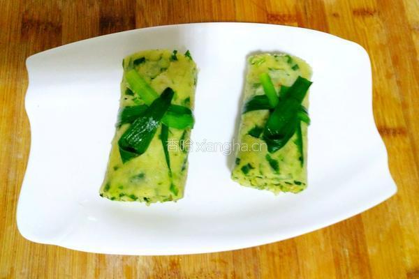 韭菜鸡蛋饼的做法图解17