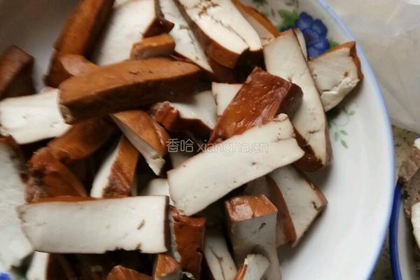 肉香豆腐片的做法图解1