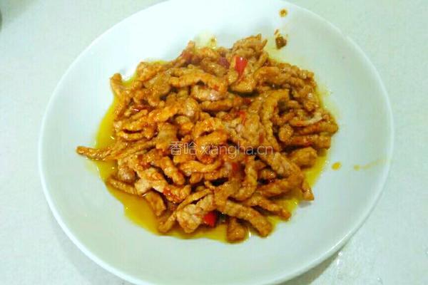 蒜苔肉丝的做法图解14