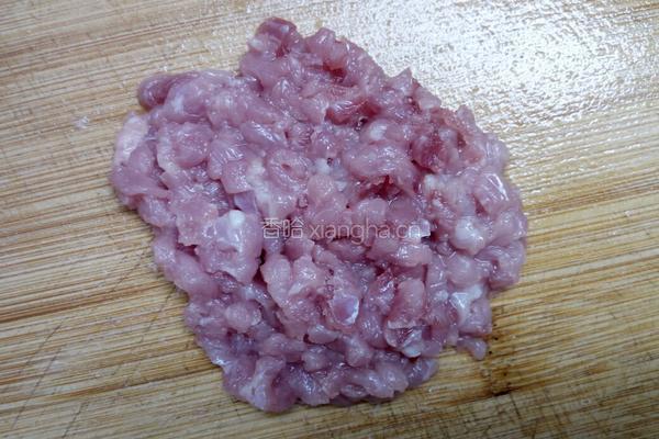 鸡蛋肉饼汤的做法图解2