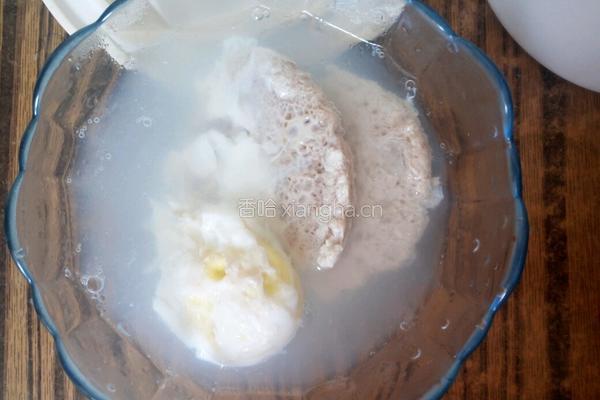 鸡蛋肉饼汤的做法图解6