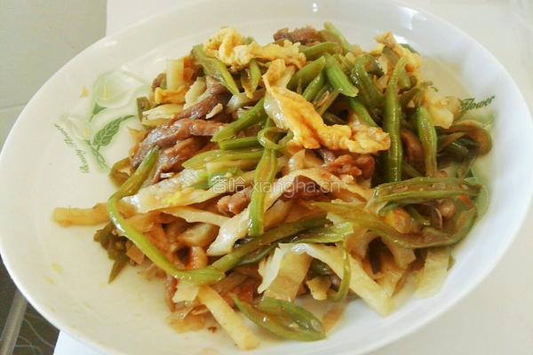 豆角焖饼的做法图解7