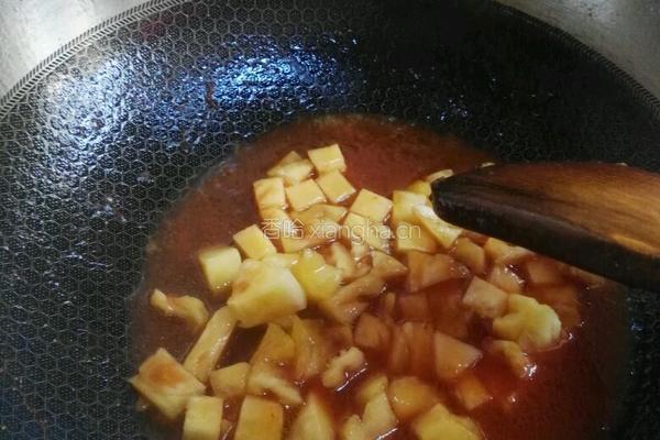 菠萝鸡丁的做法图解7