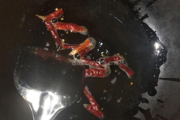 干煸四季豆的做法图解3