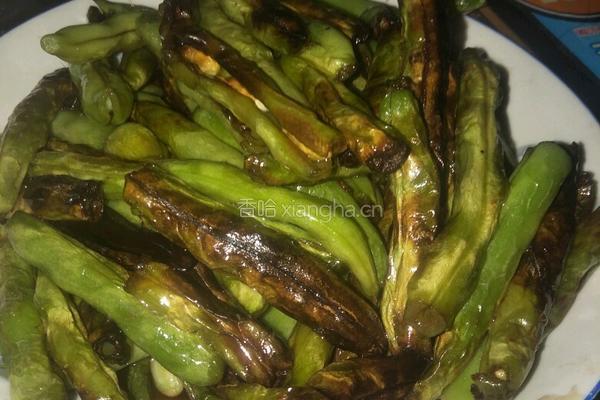 干煸四季豆的做法图解5