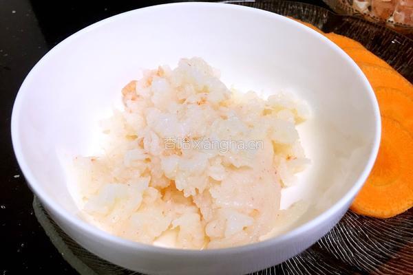 磷虾猪肉糯米丸的做法图解2