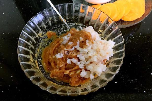 磷虾猪肉糯米丸的做法图解3