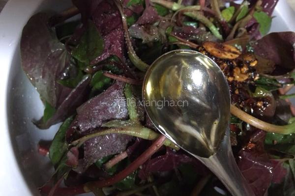 春季野菜~凉拌折耳根（叶）的做法图解11