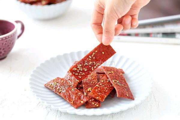 蜜汁猪肉脯的做法图解14