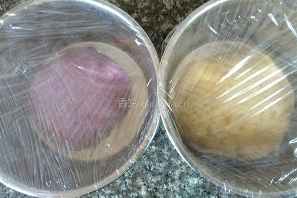 紫薯南瓜花卷的做法图解14
