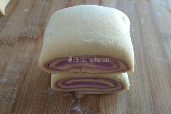 紫薯南瓜花卷的做法图解23