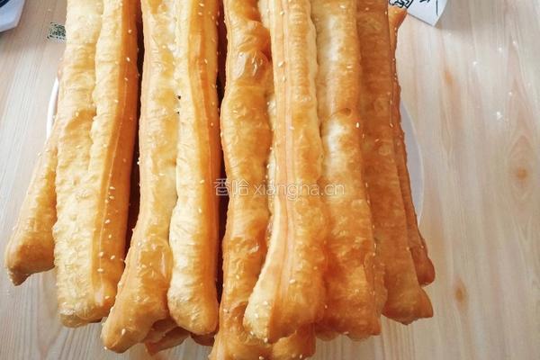 无铝香酥大油条的做法图解5