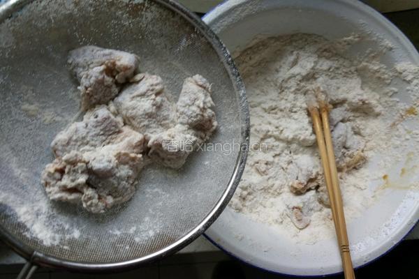 菠萝咕噜肉的做法图解7