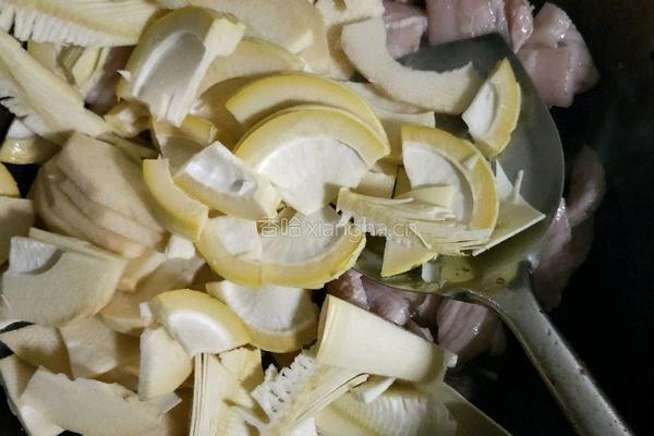 春笋炒肉片的做法图解4