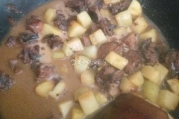 乌鸡炖土豆的做法图解6