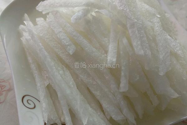 萝卜丸子汤的做法图解1