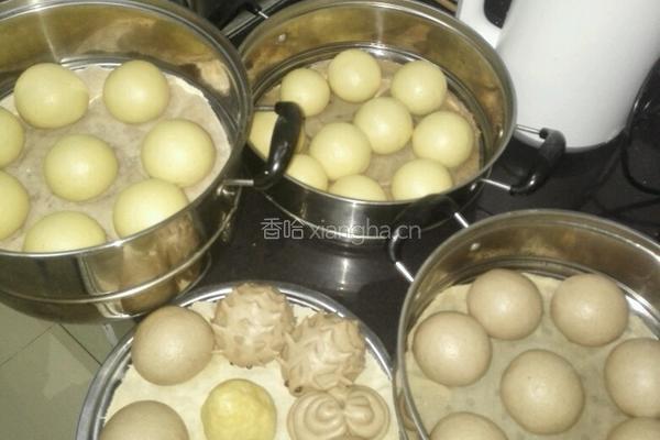 小米面馒头的做法图解3