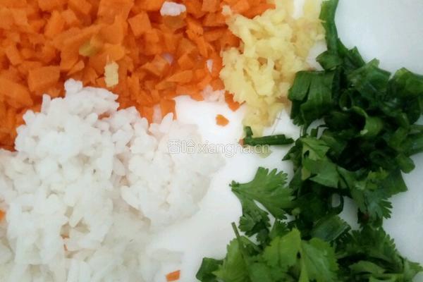 胡萝卜煎饼的做法图解2