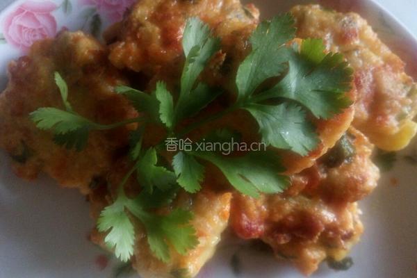 胡萝卜煎饼的做法图解7