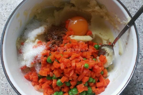 田园土豆饼的做法图解5