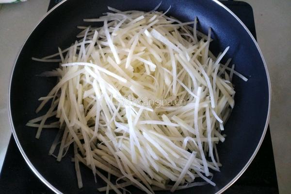 土豆丝炒韭菜的做法图解10