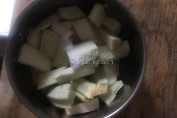 鱼香茄子的做法图解3