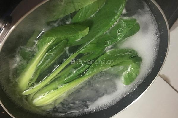 鲜虾面絮汤的做法图解4
