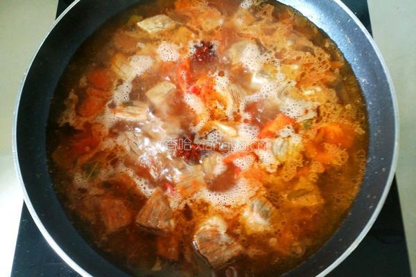 牛肉西红柿地瓜汤的做法图解18