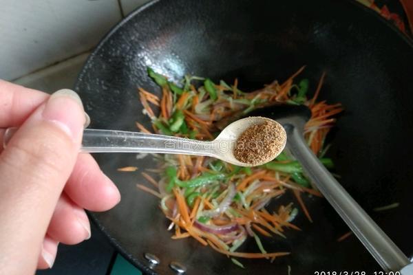 炝炒意大利面的做法图解8